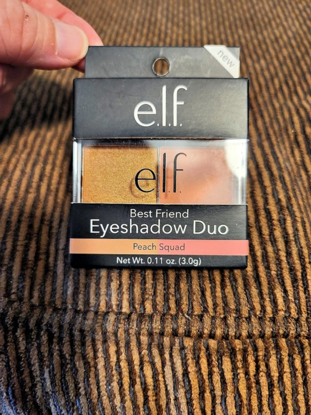e.l.f. Best Friend Eyeshadow Duo - Peach Squad. Orange & Brown